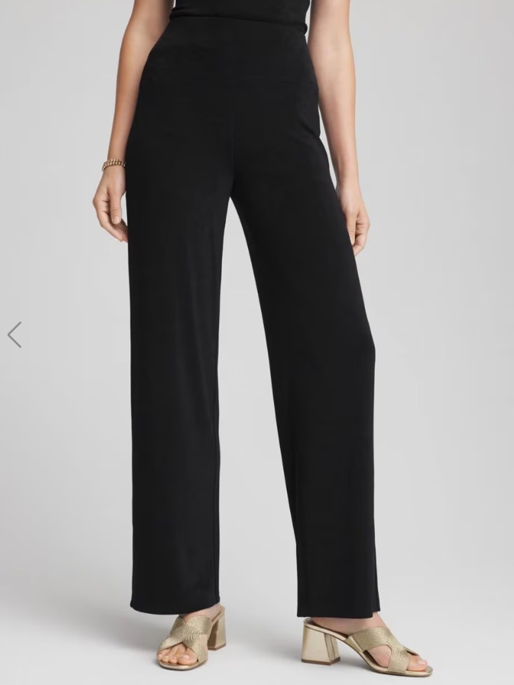 Chico's Classic Black Traveler Pants Size 1(8 or M)